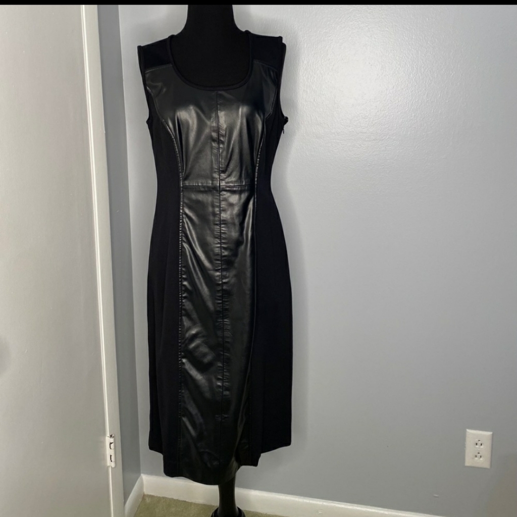 Women's Alfani Fitted Dress W/Side Zipper